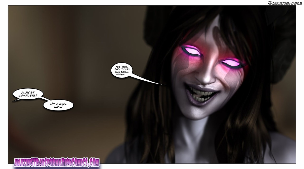 Quadrinhos de transformação incríveis - Seduzido por um succubo feminino - Página 97