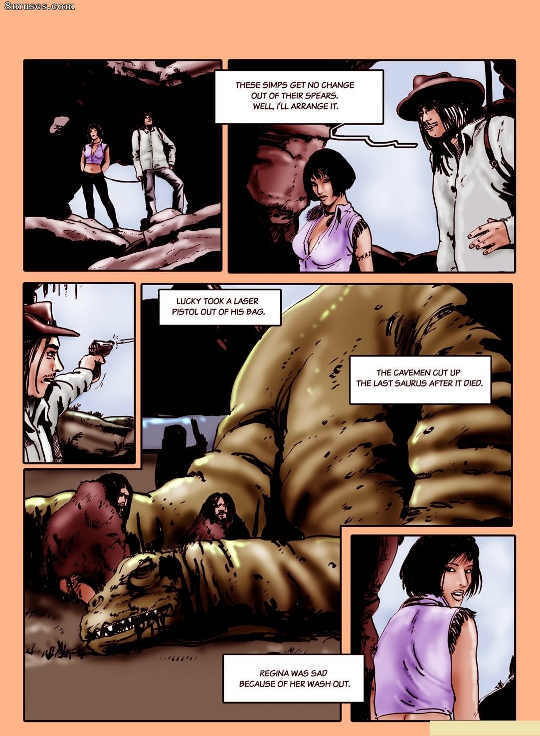 AllPornComics.com Comics - O último saurio - Página 16