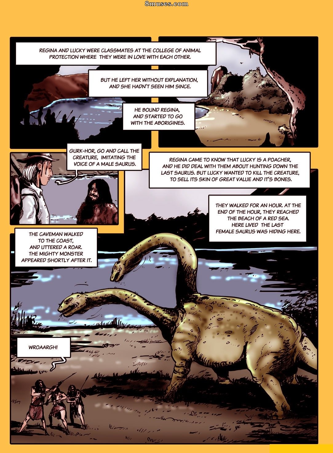 AllPornComics.com Comics - El último saurio - Página 15
