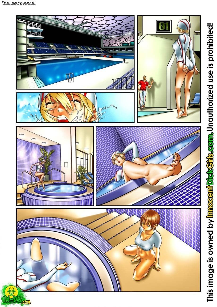 Innocent Dickgirls Comics - The Olympic Pearl - Page 8