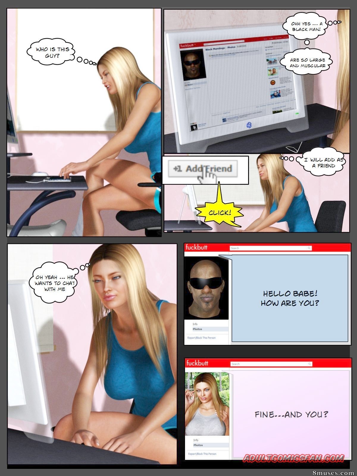 BlackonWhite3D - Forgot Your Pills - Page 4