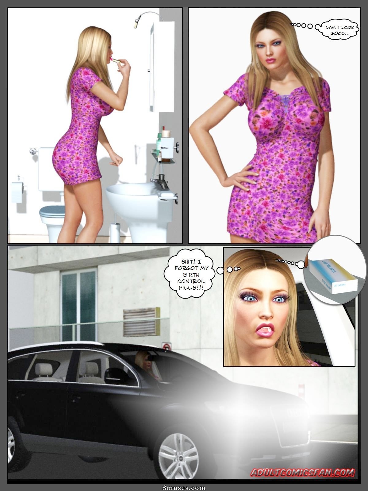 BlackonWhite3D - Forgot Your Pills - Page 8
