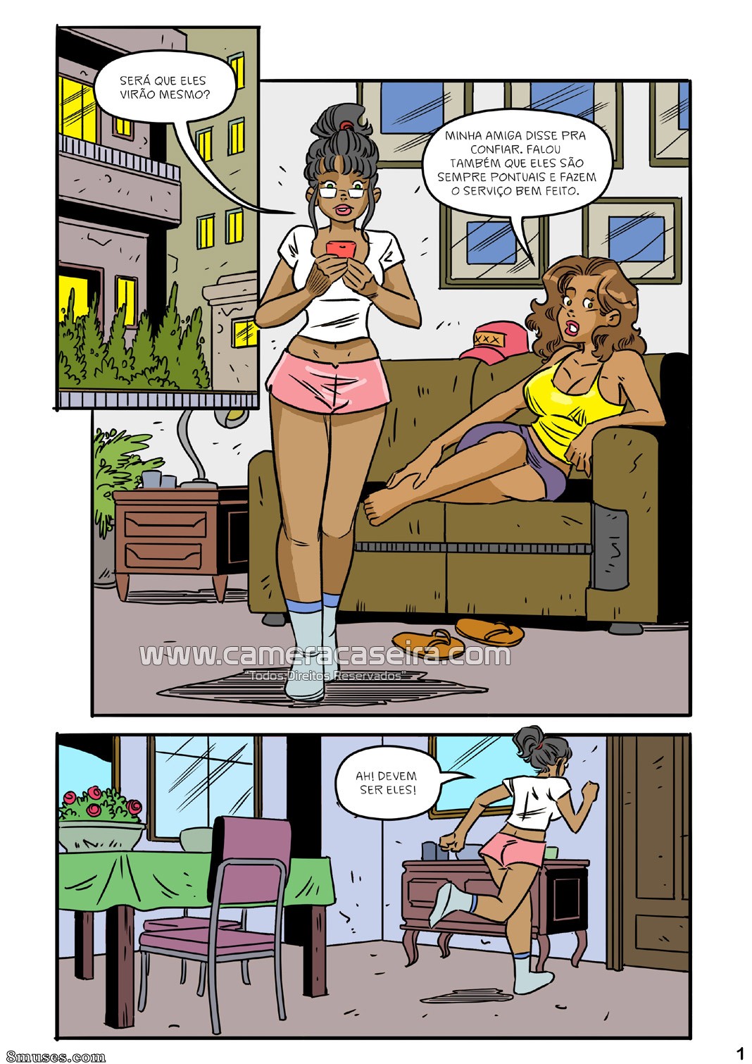 Aplicativos do Prazer - Isuee 6 - Um Serviço muito Especial - Page 1