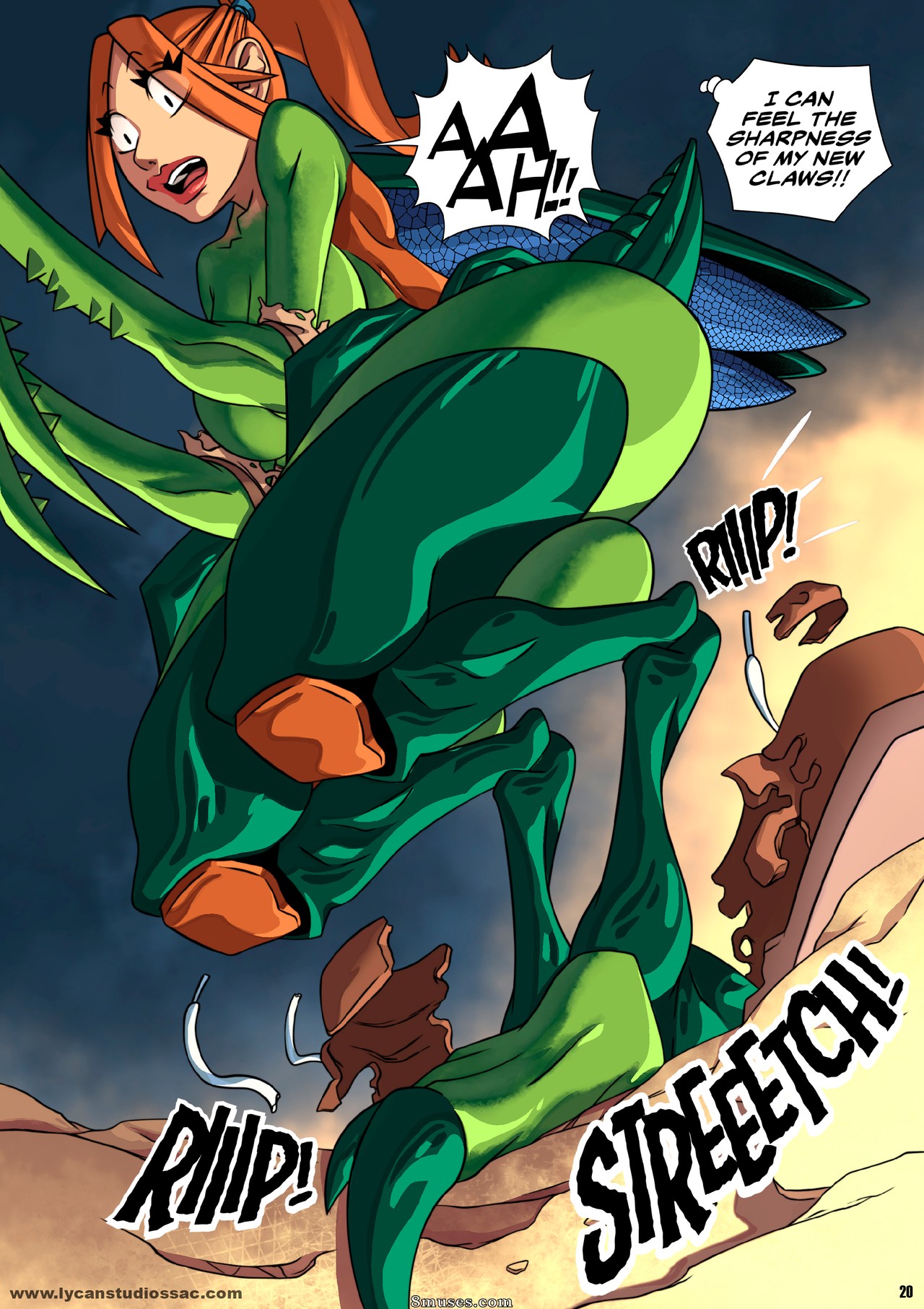 Locofuria Comics - 100 Ways to Become a Monster 22 - Womantis - Page 23