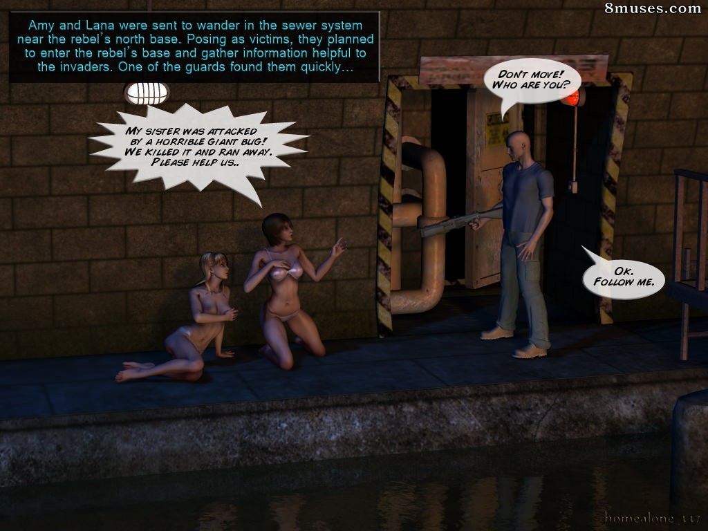3DMonsterStories.com Comics - Guerras Xeno - Espiões - Página 68