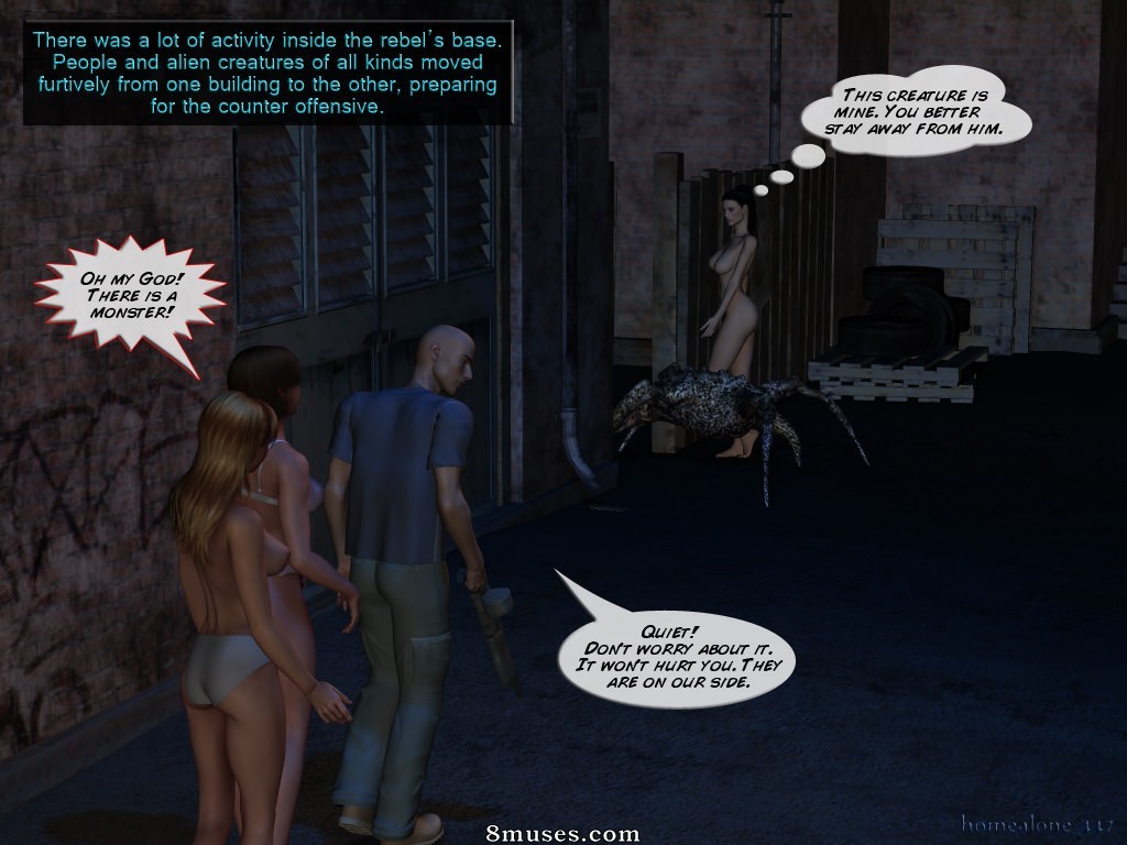 3DMonsterStories.com Comics - Xeno Wars - Spies - Page 69