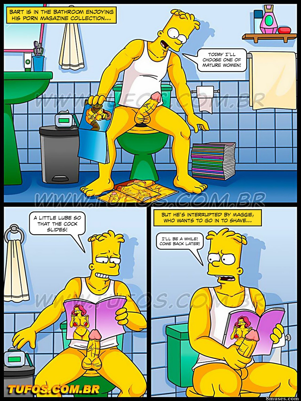 Les Simptoons - anglais - Numéro 37 - Chatte lisse ou poilue - Page 2