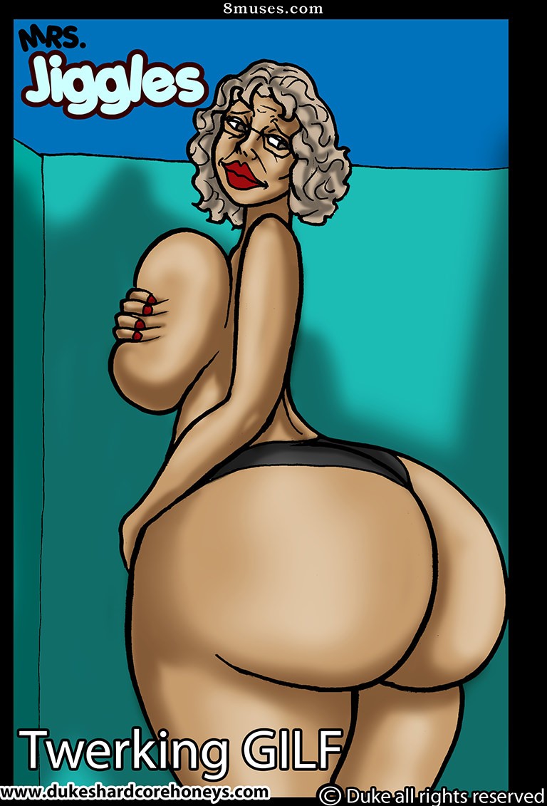 01. Interracial, Girls and Milfs - 33. Mrs. Jiggles - Twerking GILF - Page 1
