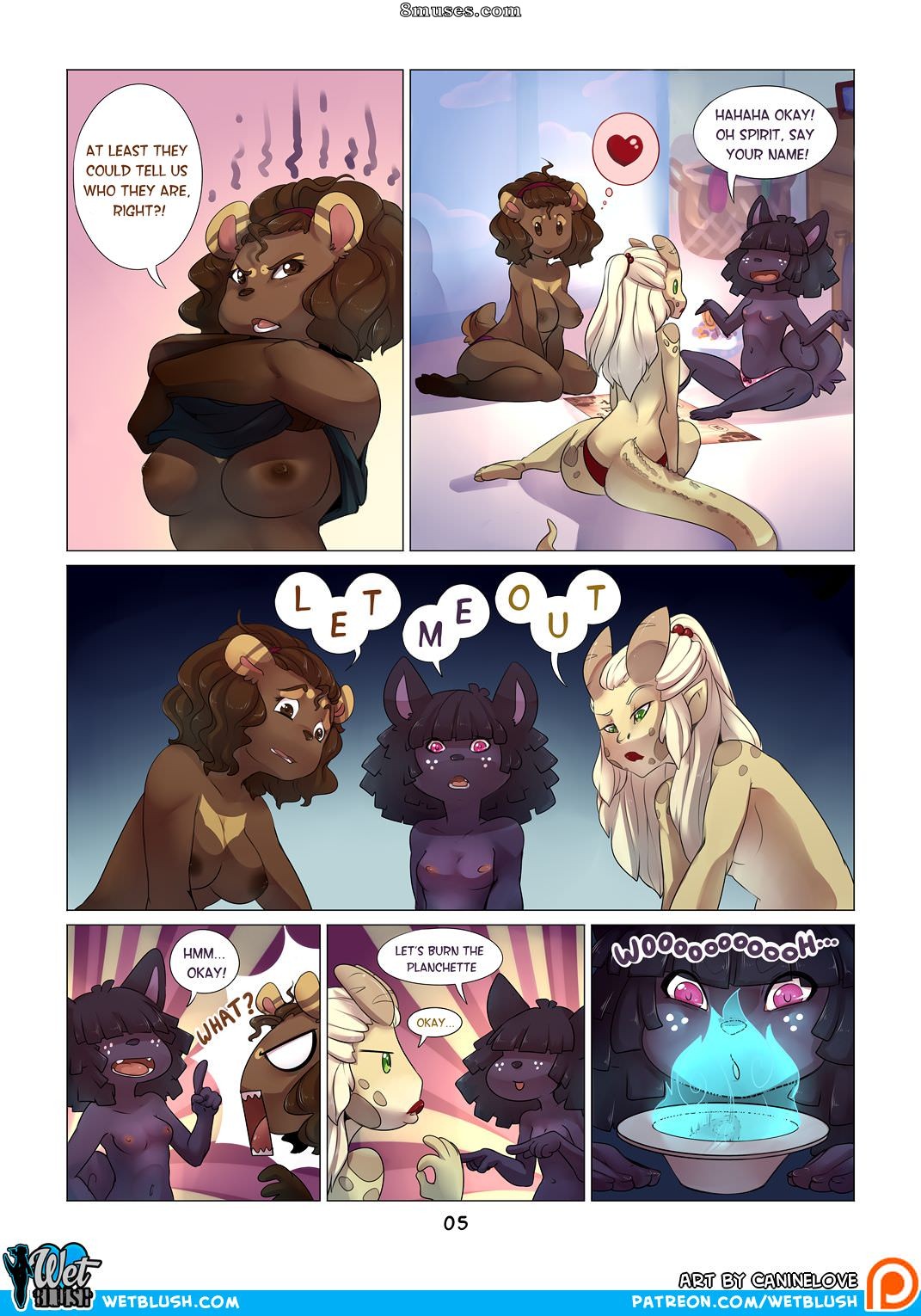 WetBlush Comics - Calabaza de caramelo - Página 6