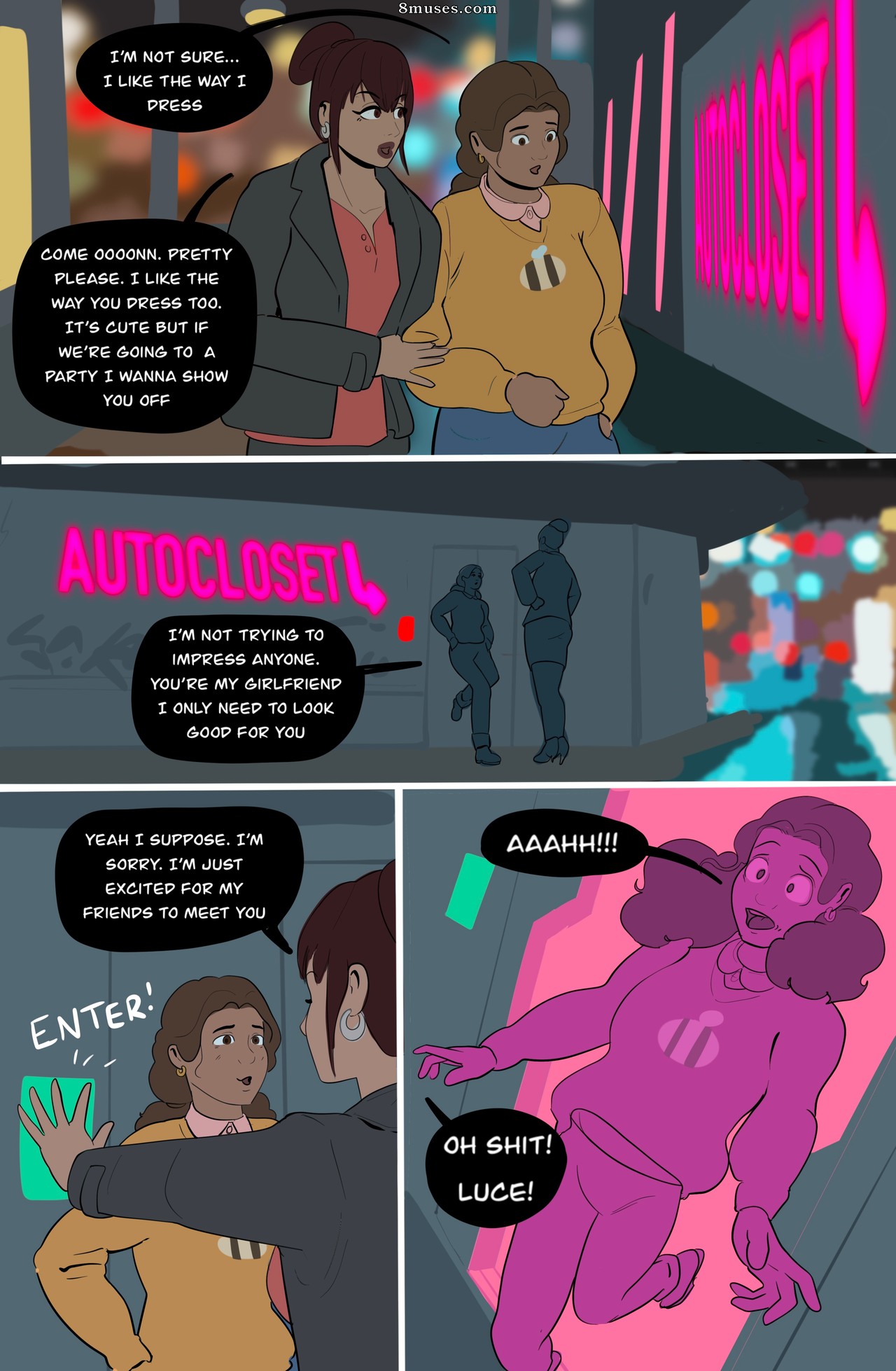 ManaOmega Comics - Armário automático - Página 1