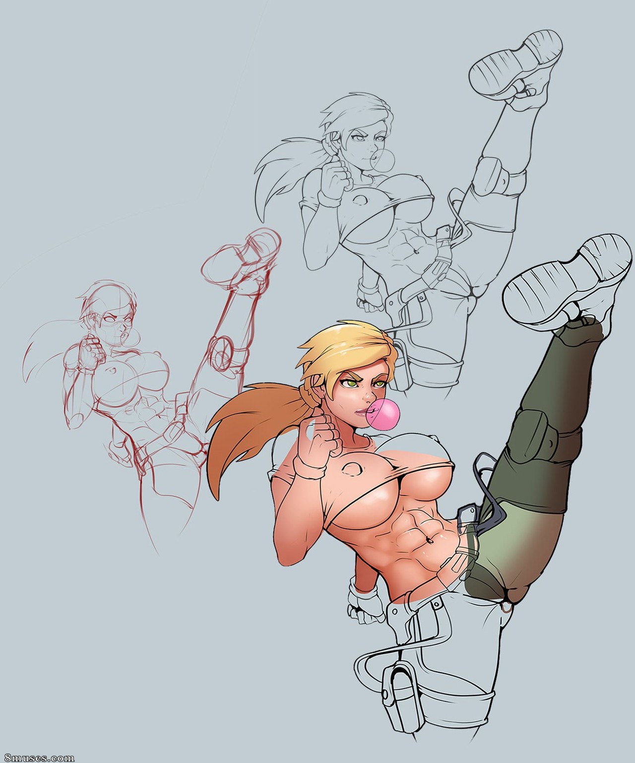Markydaysaid Comics - Mortal Kombat - Cassie vs Goro - Page 4