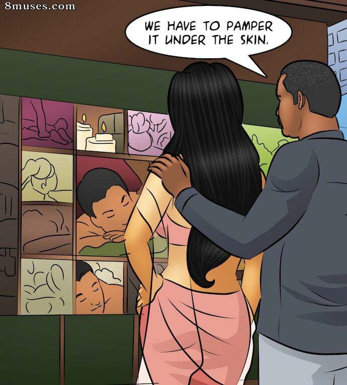 Kirtu.com Comics - Savita Bhabhi - Episode 100 - Savita's Birthday - Page 56