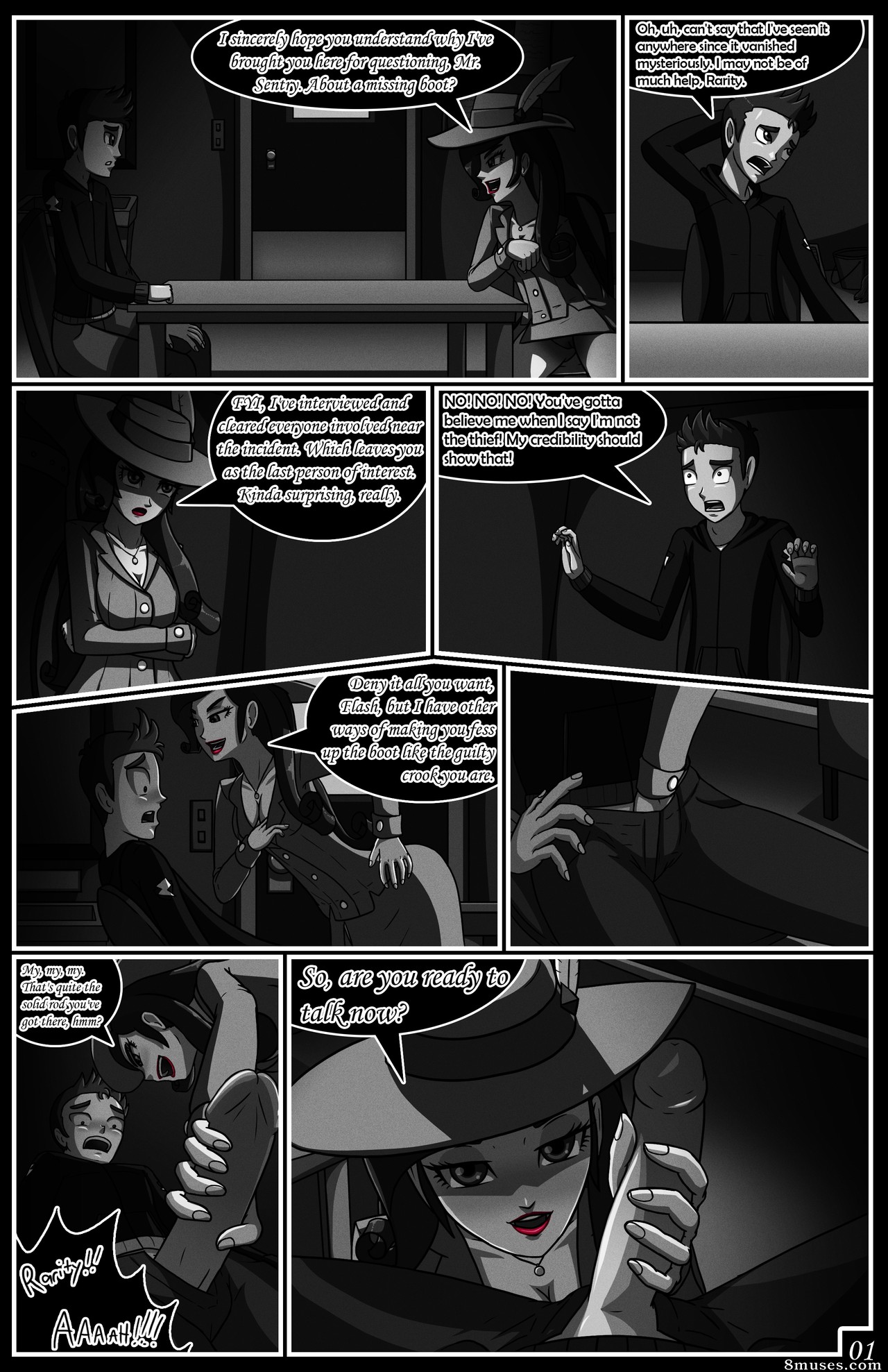Artemis Polara - Rarity Investigates - Page 1