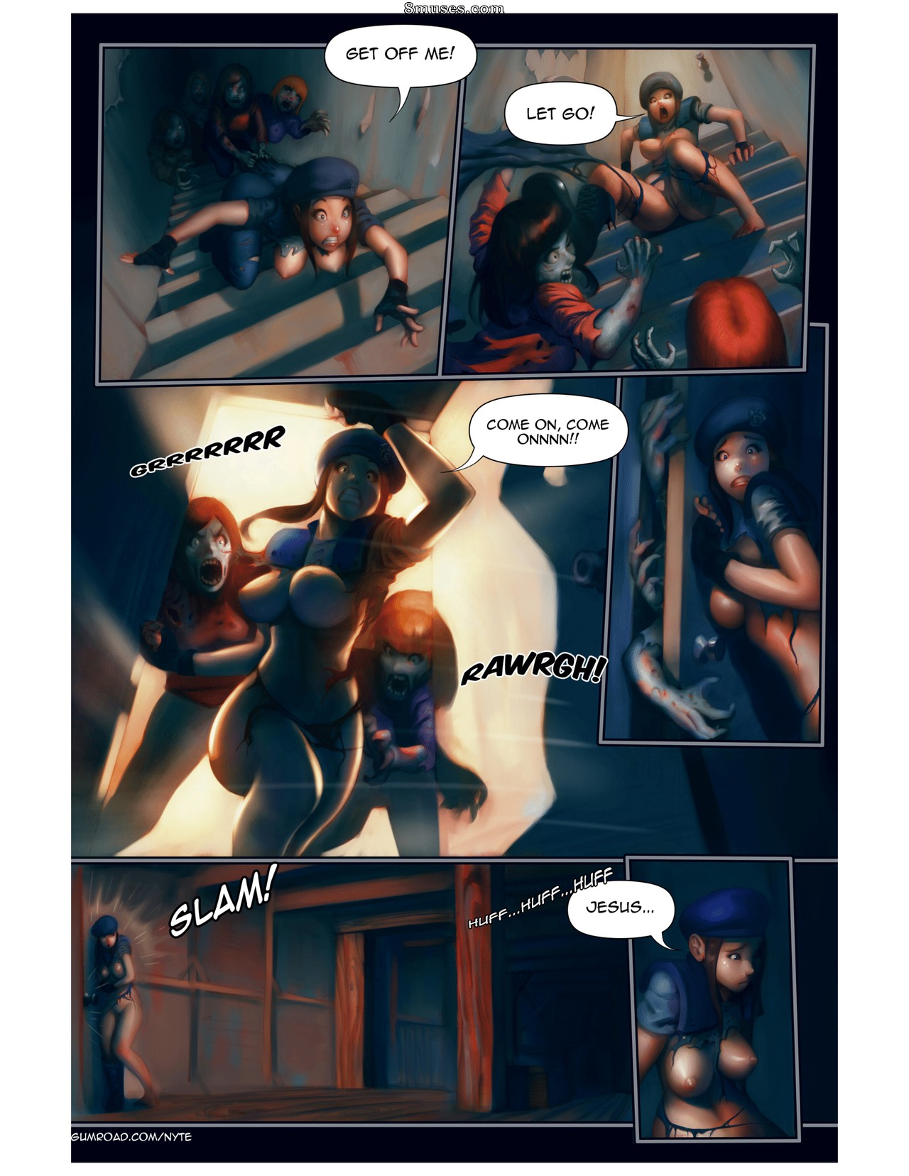Nyte Vore Comics - Serie Resident Evil - Jill Valentine - Página 2