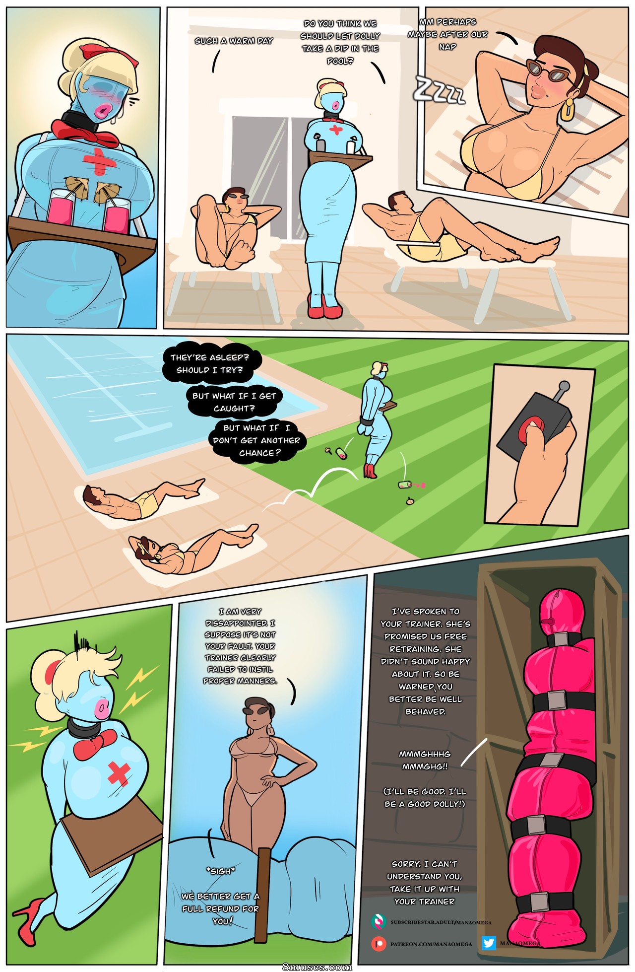 ManaOmega Comics - Boneca sissy - Página 6