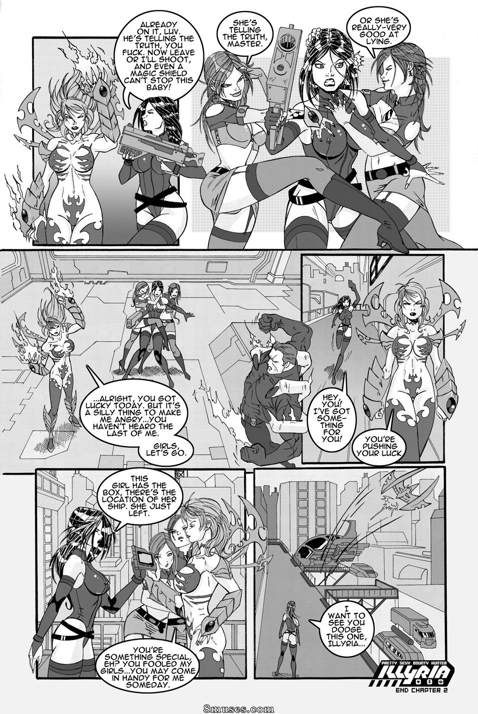 Pretty Sexy Bounty Hunter Illyria - Issue 2 - Page 10