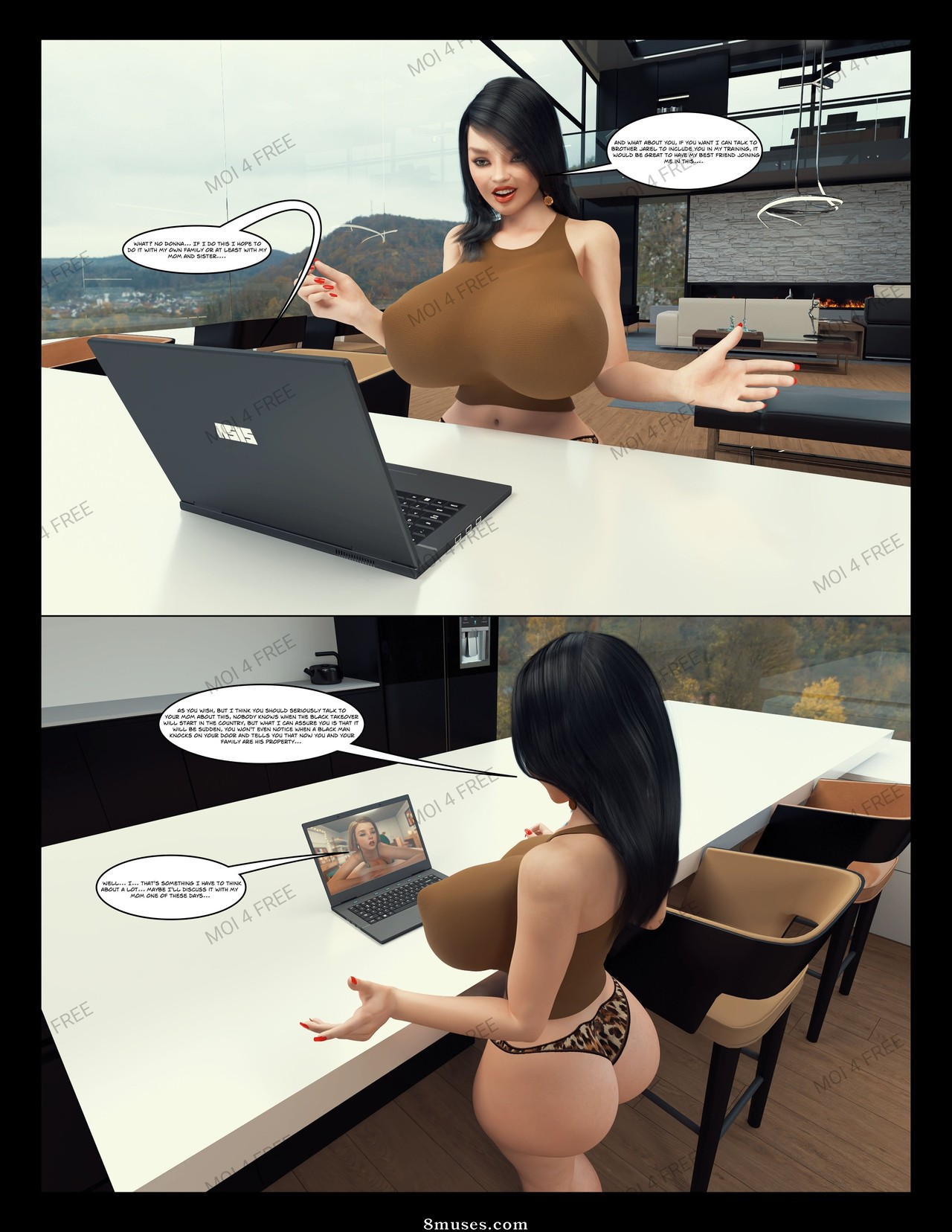 Moiarte Comics - Black Takeover - The Millers - Page 34