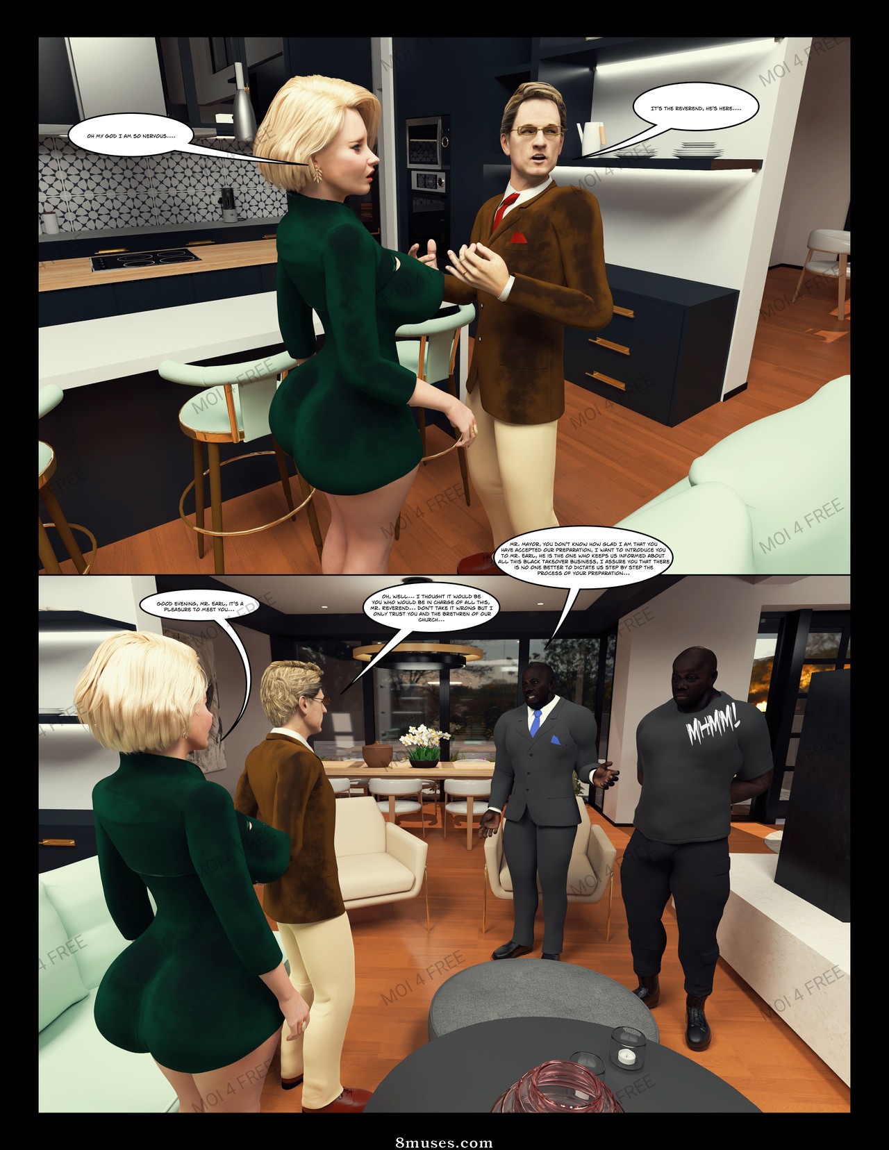 Moiarte Comics - Black Takeover - The Millers - Page 9