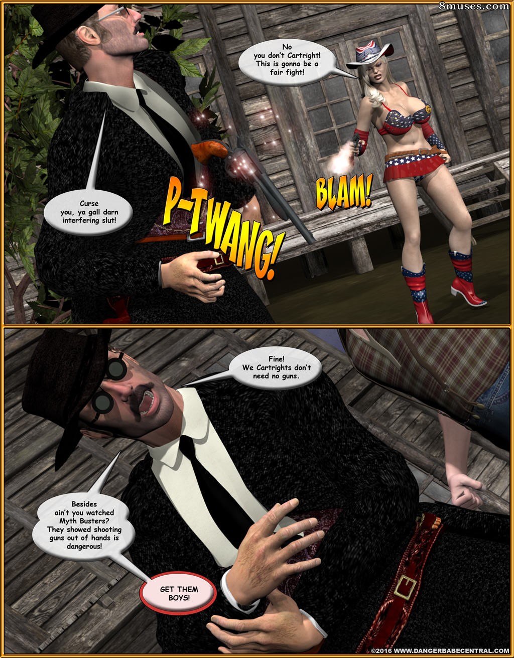 Ms Americana - Bushwacked - Full Comic with Bad Ending - Page 319