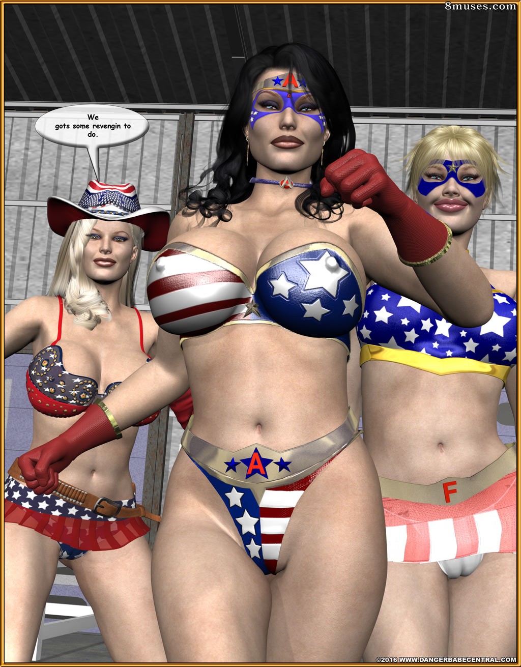 Ms Americana - Bushwacked - Full Comic with Bad Ending - Page 312