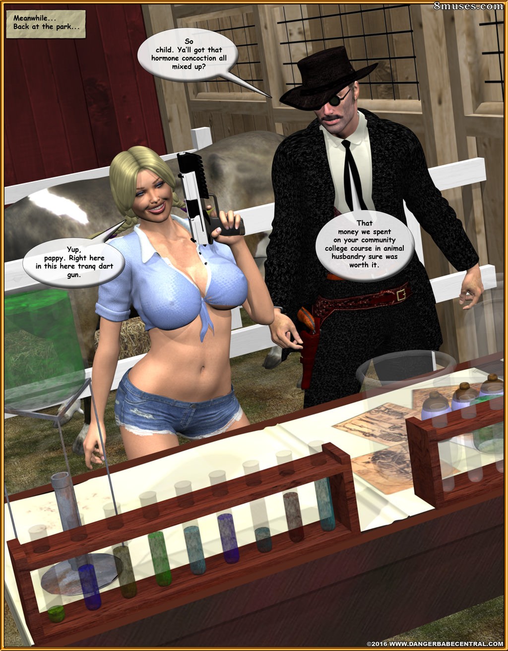 Ms Americana - Bushwacked - Full Comic with Bad Ending - Page 313