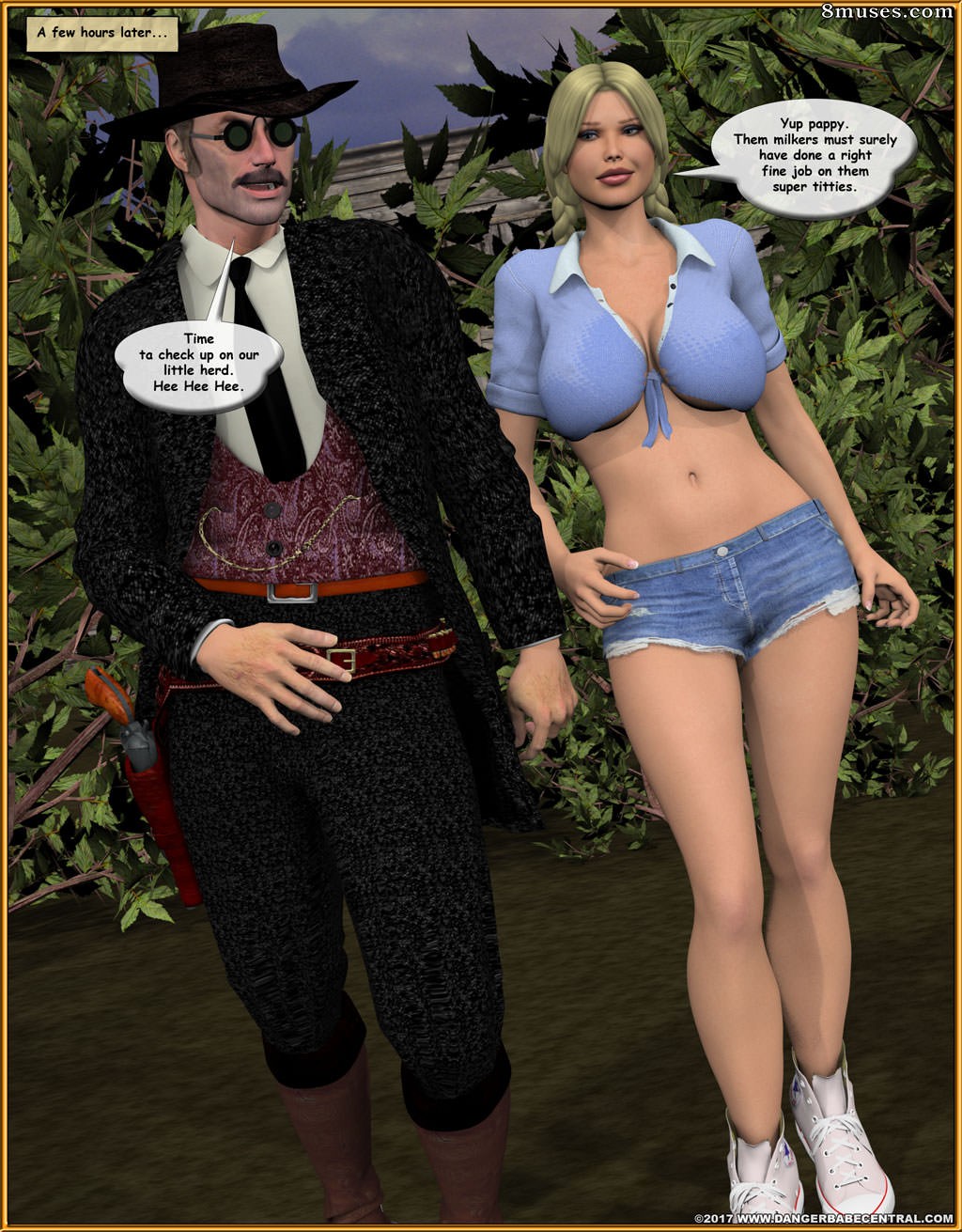 Ms Americana - Bushwacked - Full Comic with Bad Ending - Page 377