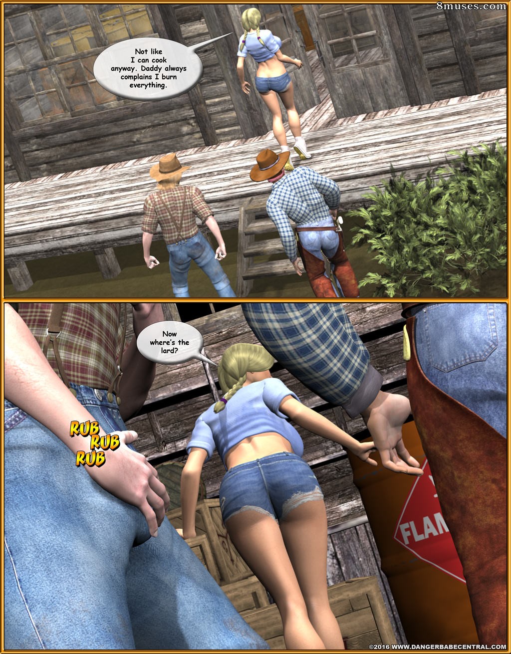 Ms Americana - Bushwacked - Full Comic with Bad Ending - Page 134