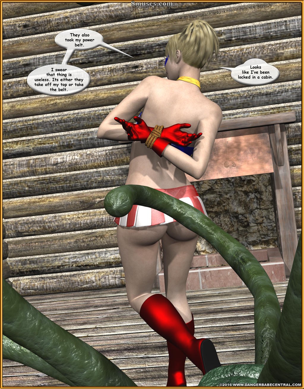 Ms Americana - Bushwacked - Full Comic with Bad Ending - Page 179