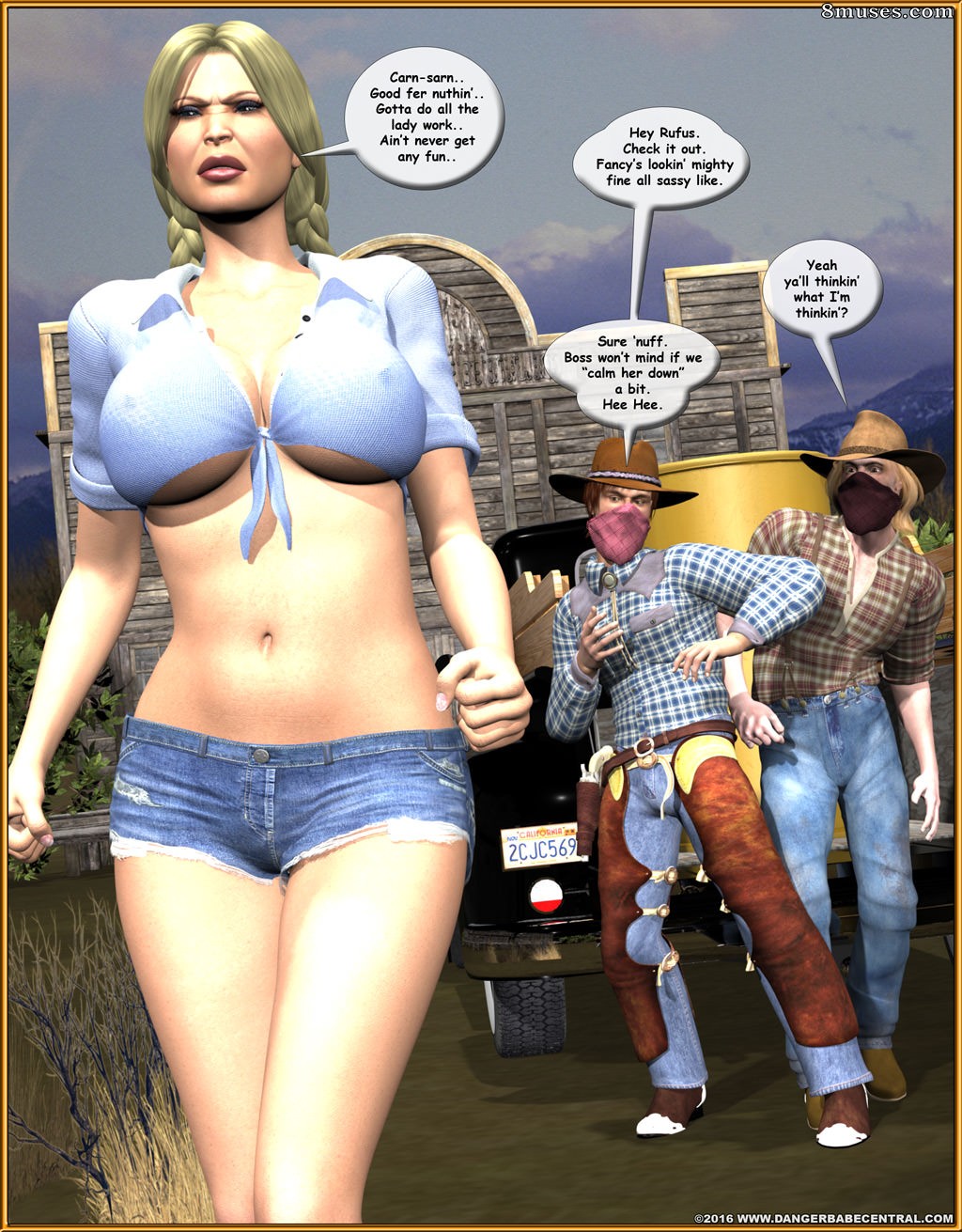 Ms Americana - Bushwacked - Full Comic with Bad Ending - Page 133