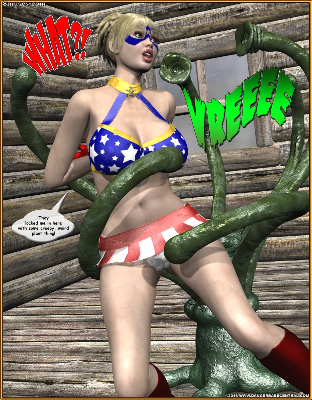 Ms Americana - Bushwacked - Full Comic with Bad Ending - Page 180