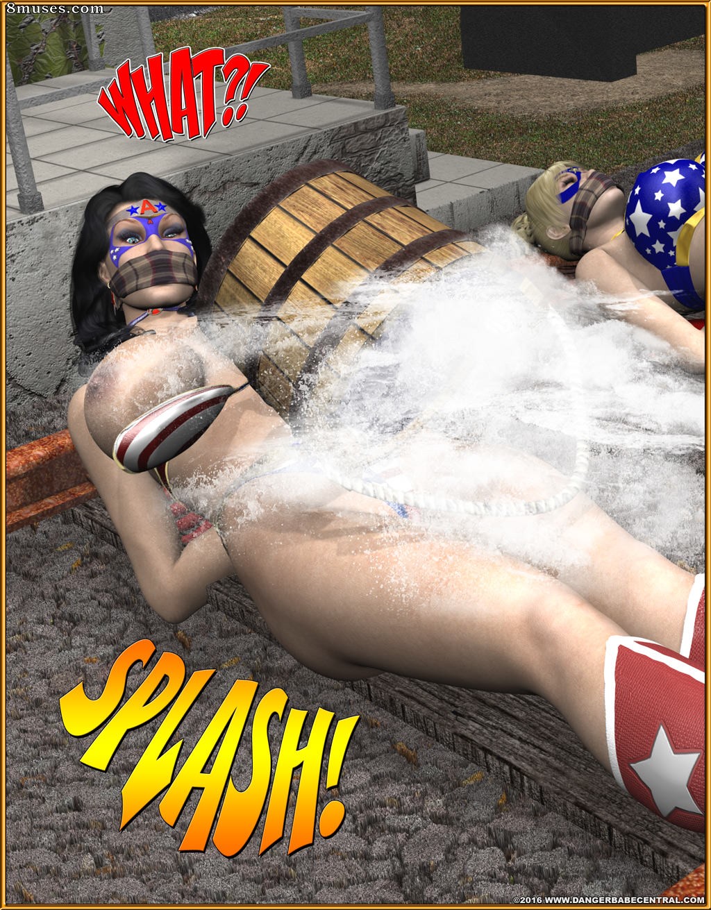 Ms Americana - Bushwacked - Full Comic with Bad Ending - Page 123
