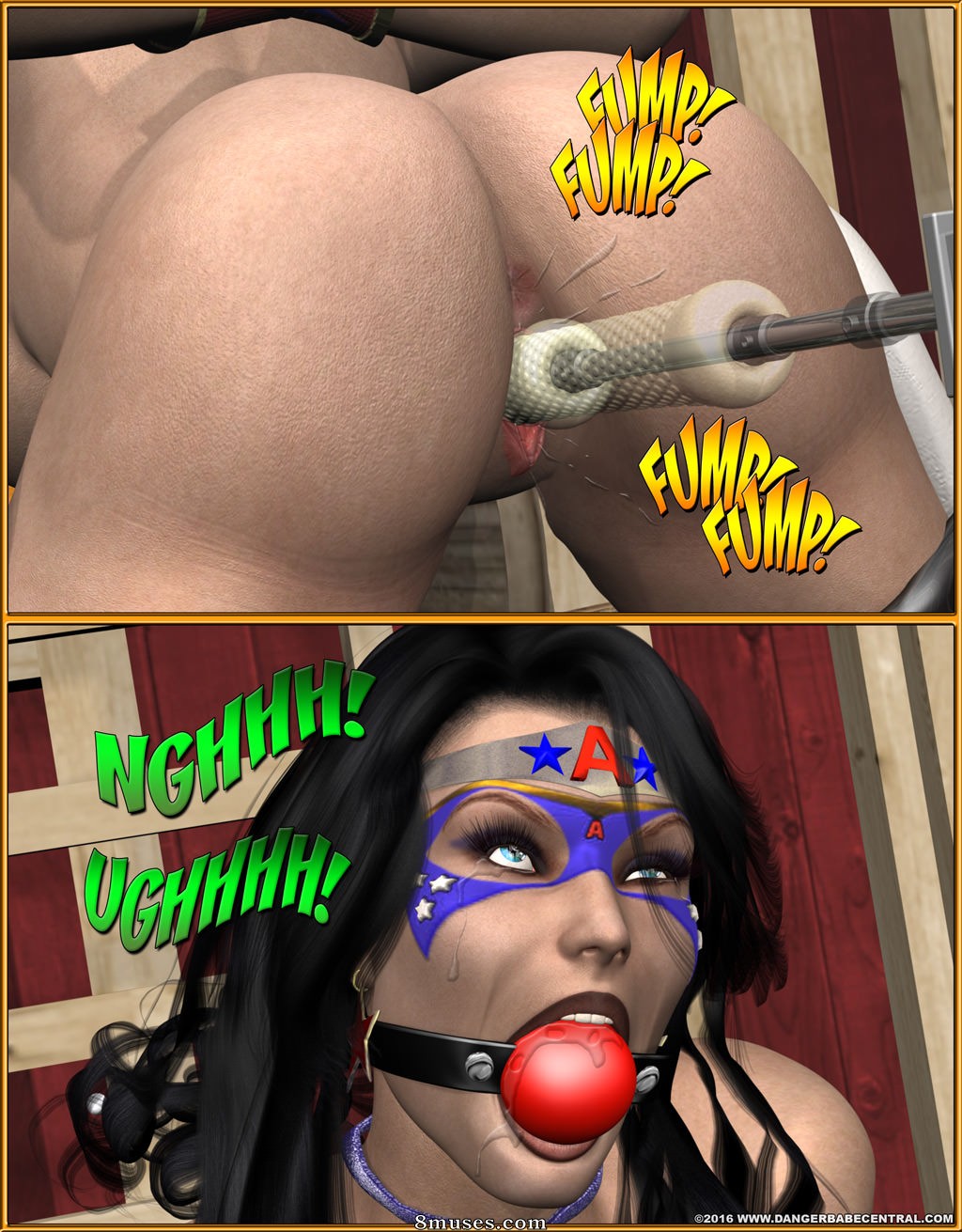 Ms Americana - Bushwacked - Full Comic with Bad Ending - Page 188