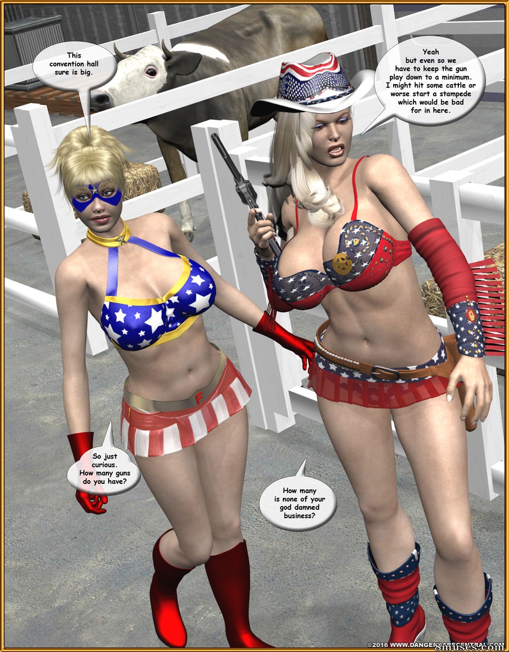 Ms Americana - Bushwacked - Full Comic with Bad Ending - Page 268