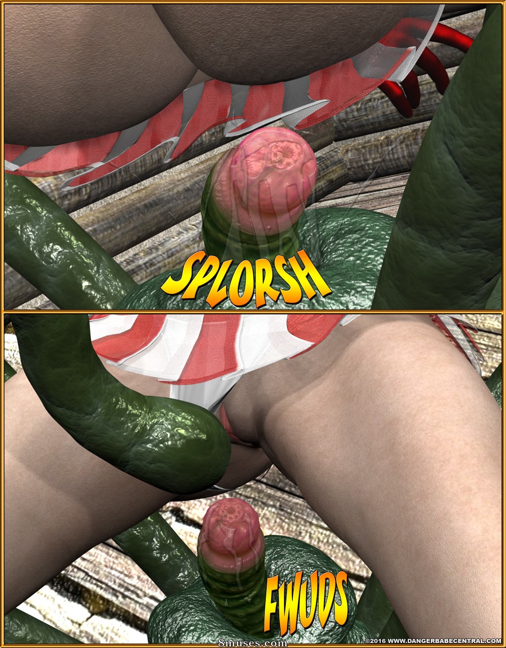 Ms Americana - Bushwacked - Full Comic with Bad Ending - Page 202