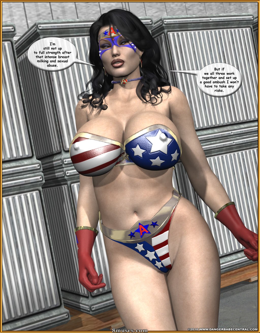 Ms Americana - Bushwacked - Full Comic with Bad Ending - Page 253