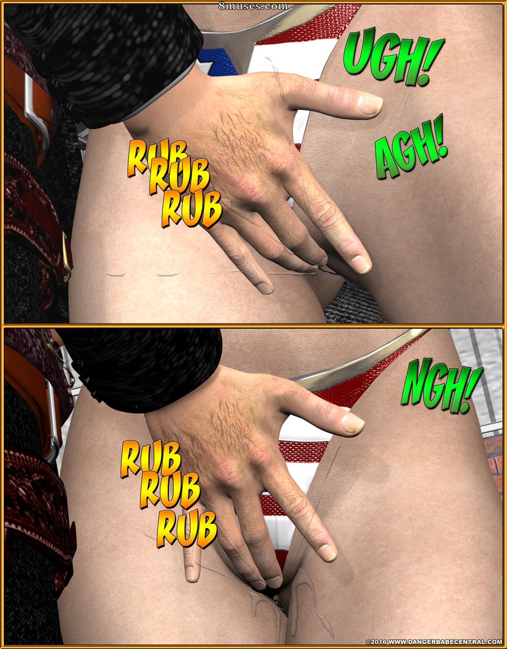 Ms Americana - Bushwacked - Full Comic with Bad Ending - Page 264
