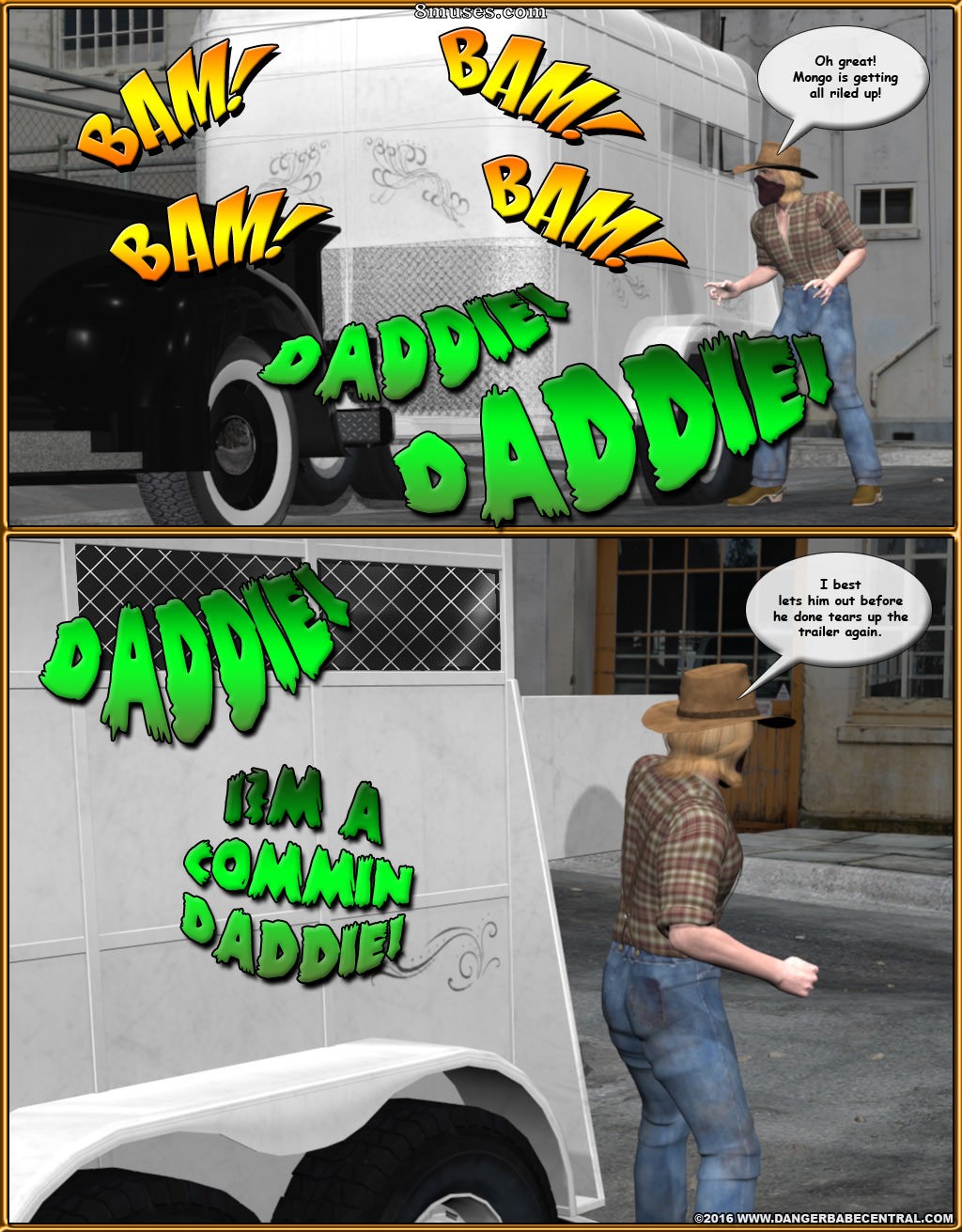 Ms Americana - Bushwacked - Full Comic with Bad Ending - Page 26