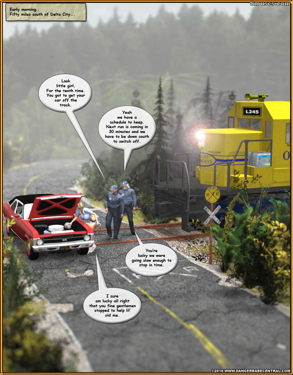 Ms Americana - Bushwacked - Full Comic with Bad Ending - Page 59