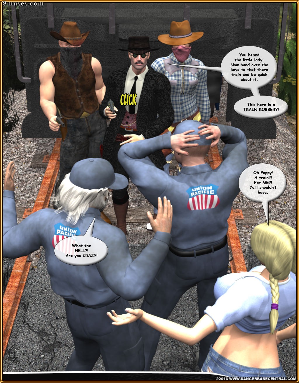 Ms Americana - Bushwacked - Full Comic with Bad Ending - Page 61