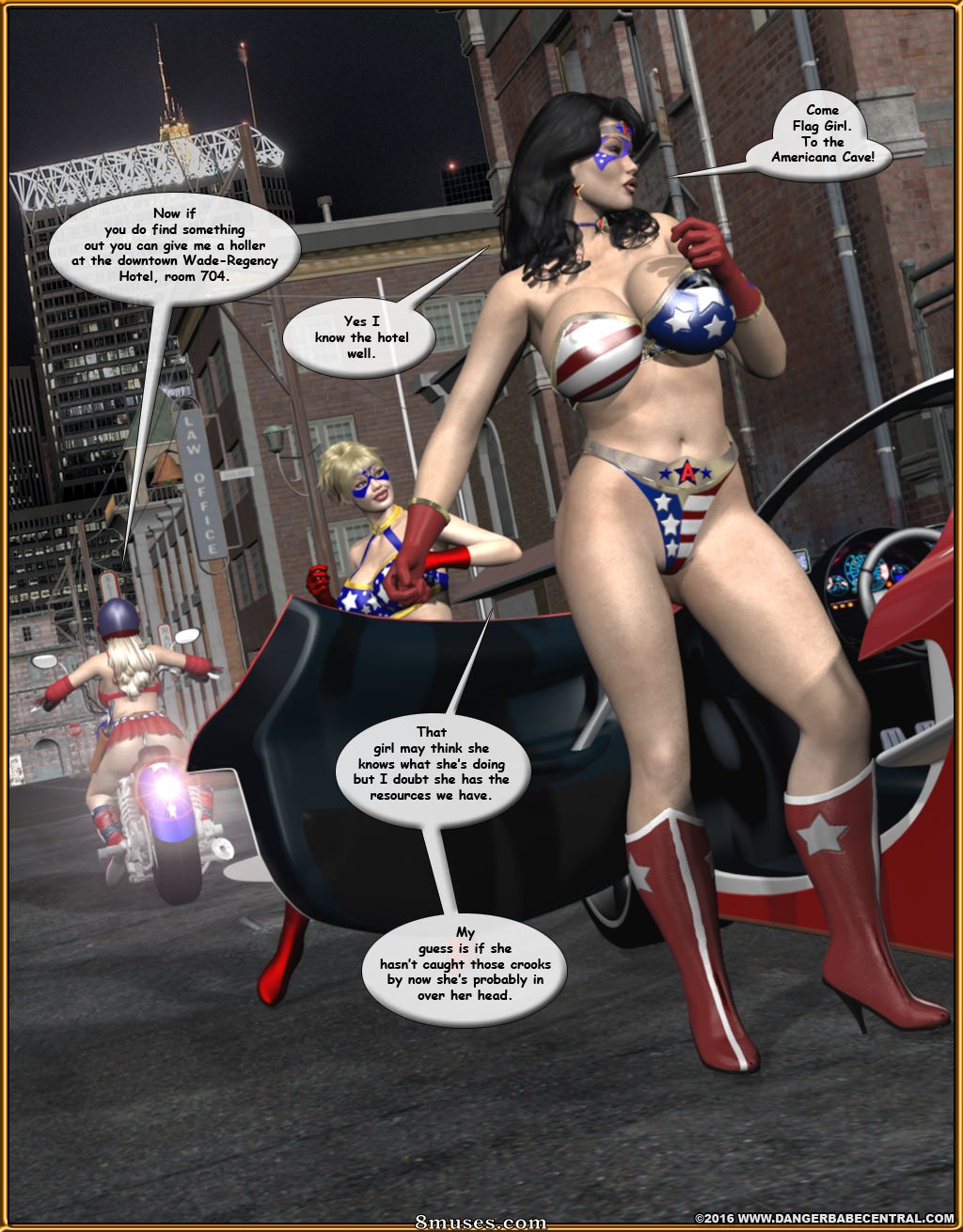 Ms Americana - Bushwacked - Full Comic with Bad Ending - Page 57