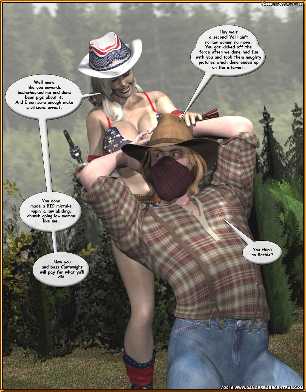 Ms Americana - Bushwacked - Full Comic with Bad Ending - Page 66