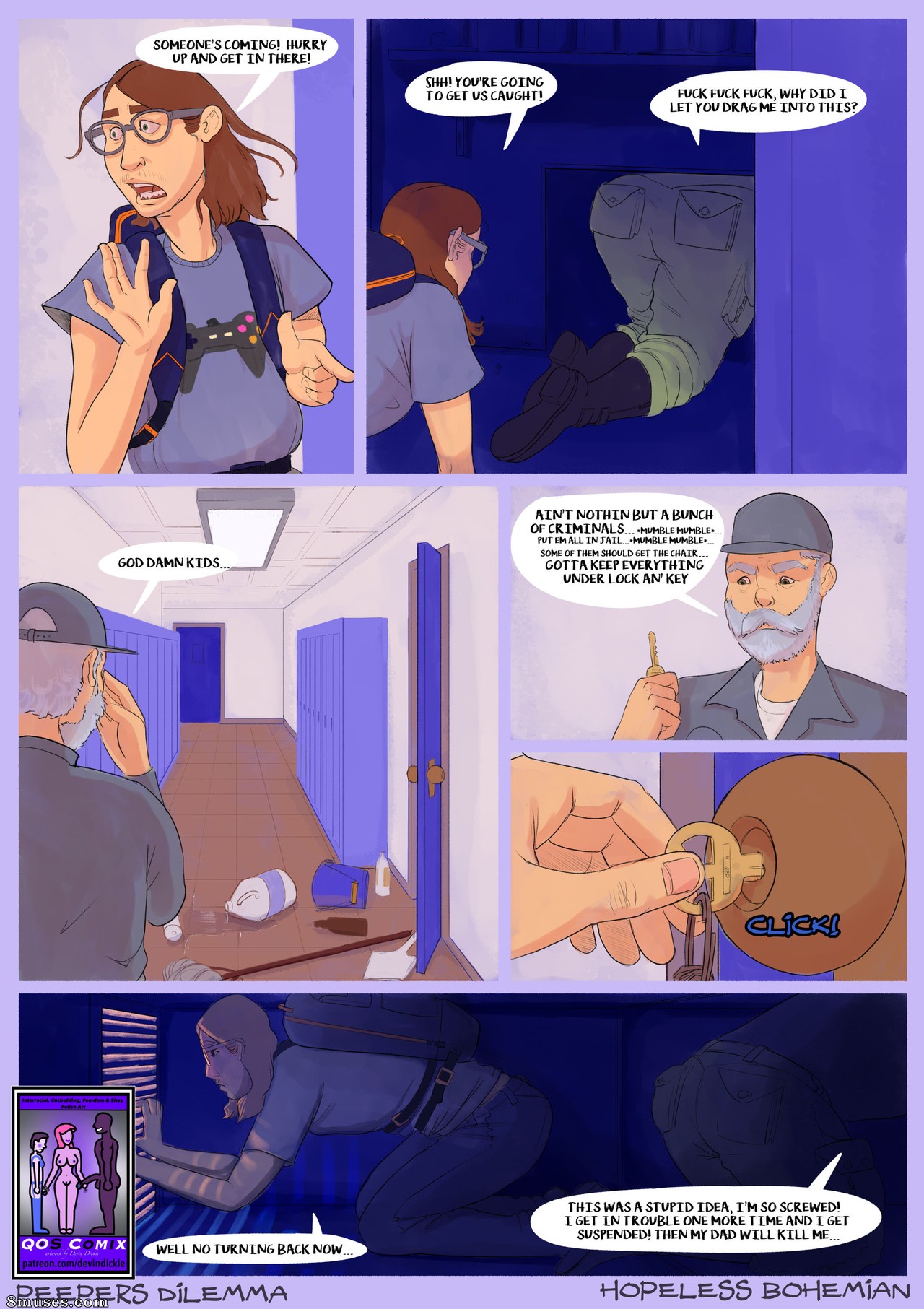 Devin Dickie Comics - Peepers Dilemma - Page 2