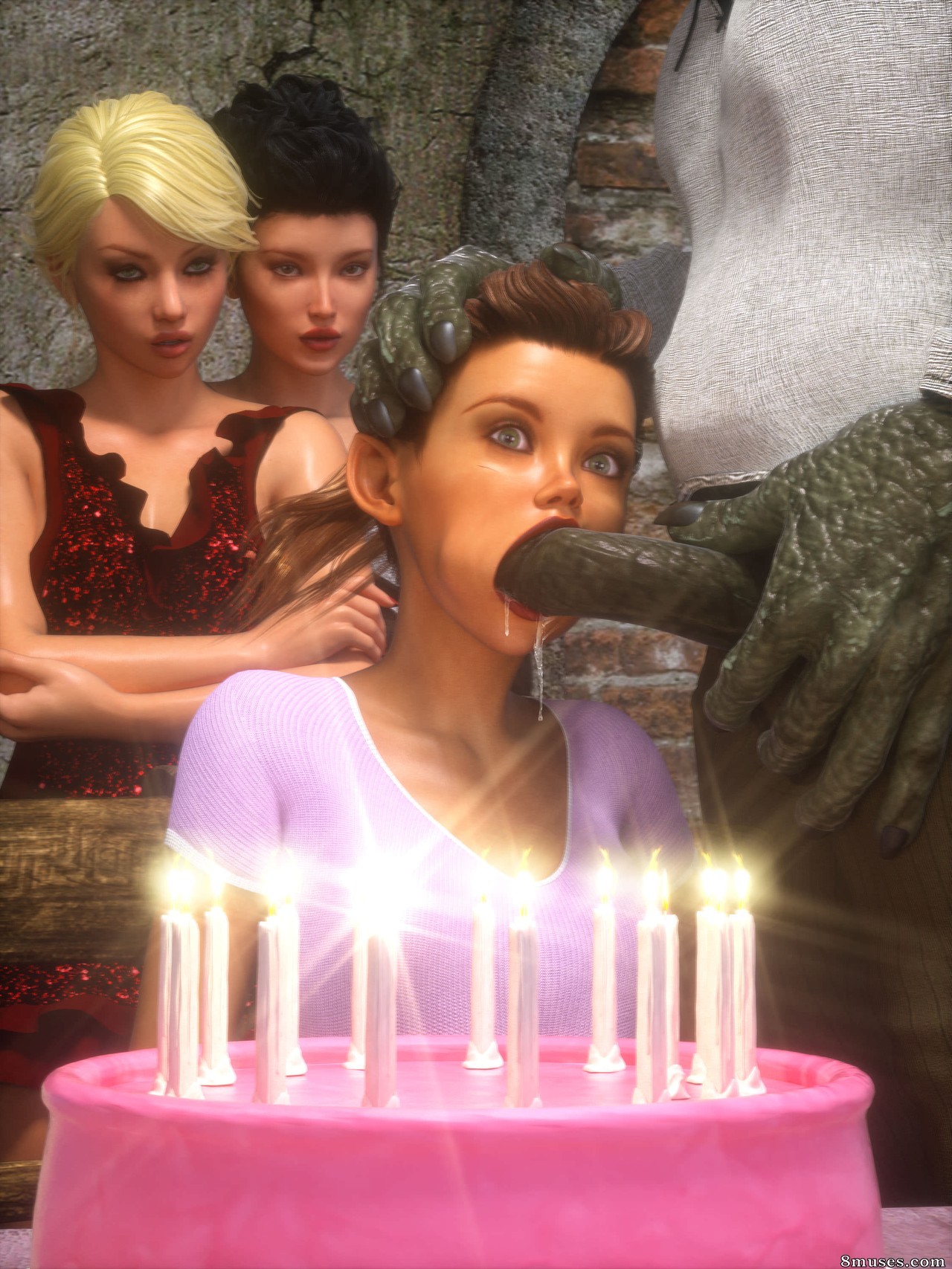 Hibbli3D - Thief Ezri - Blow My Candle - Page 1