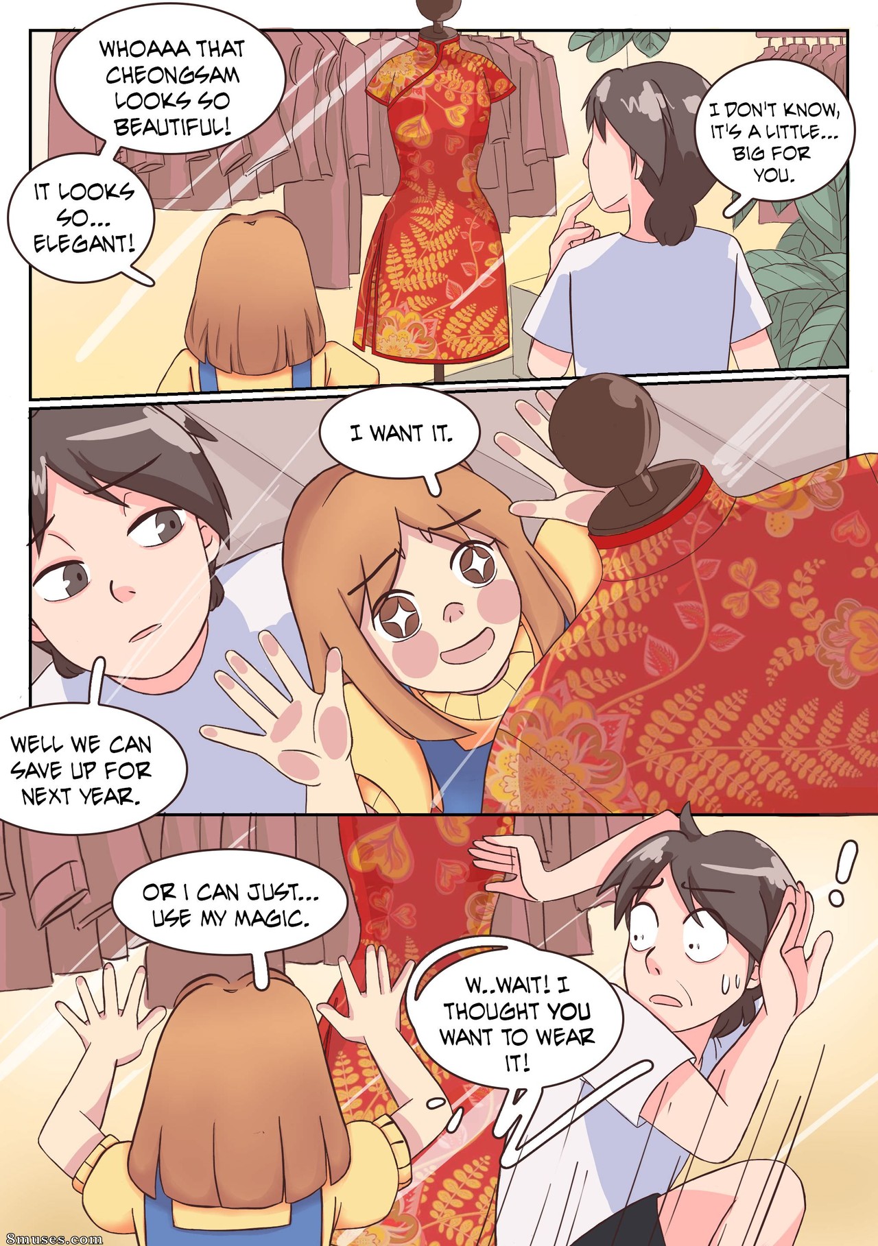 Page 3 | MeowWithMe-Comics/Chinese-New-Year-Omake | 8muses - Sex Comics