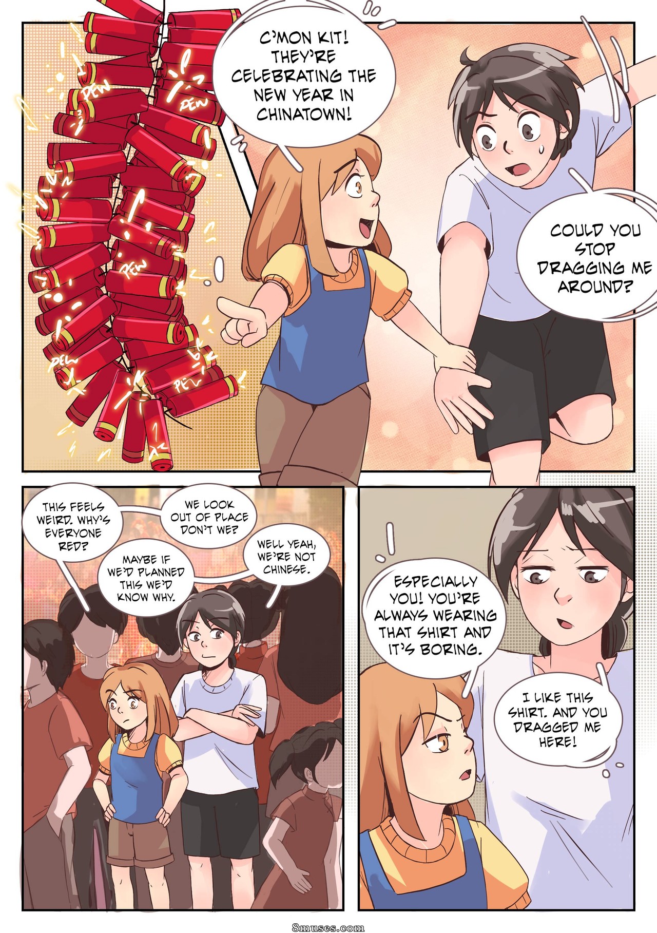 Page 1 | MeowWithMe-Comics/Chinese-New-Year-Omake | 8muses - Sex Comics