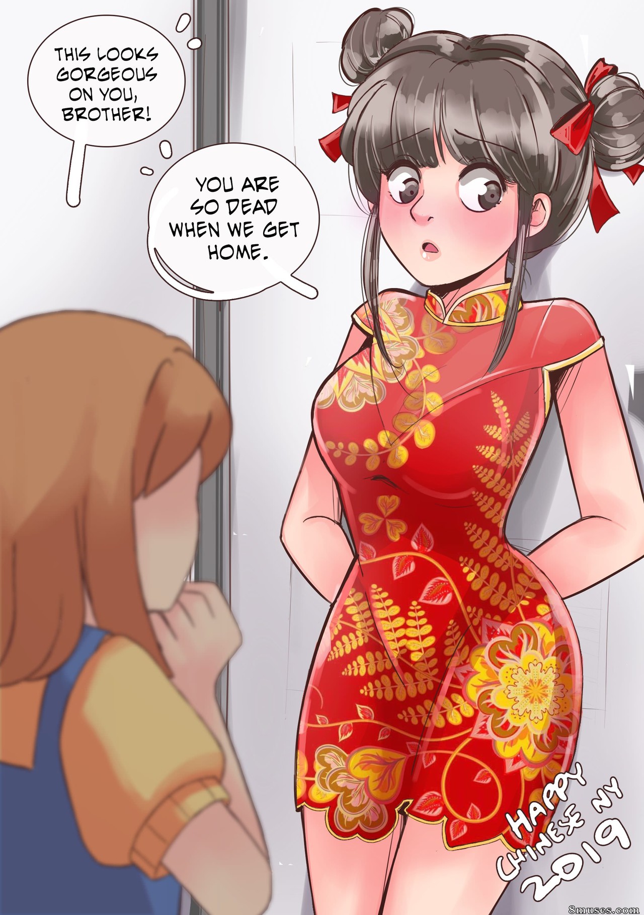 Page 6 | MeowWithMe-Comics/Chinese-New-Year-Omake | 8muses - Sex Comics