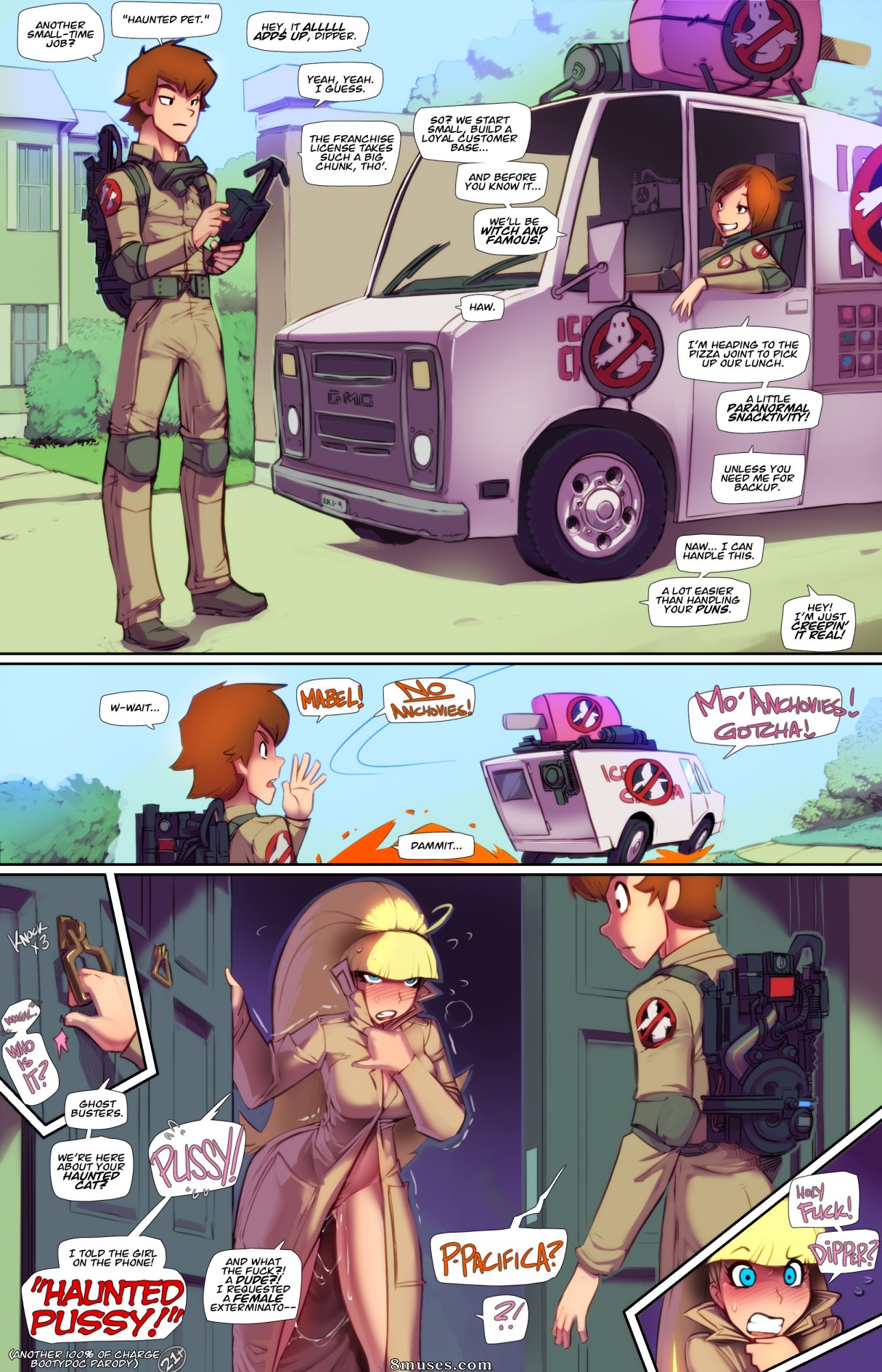 Fred Perry Comics - Coño embrujado - Página 1