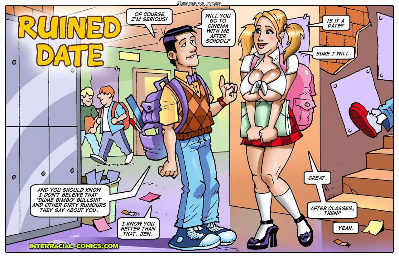 Interracial-Comics - Cita arruinada - Página 1