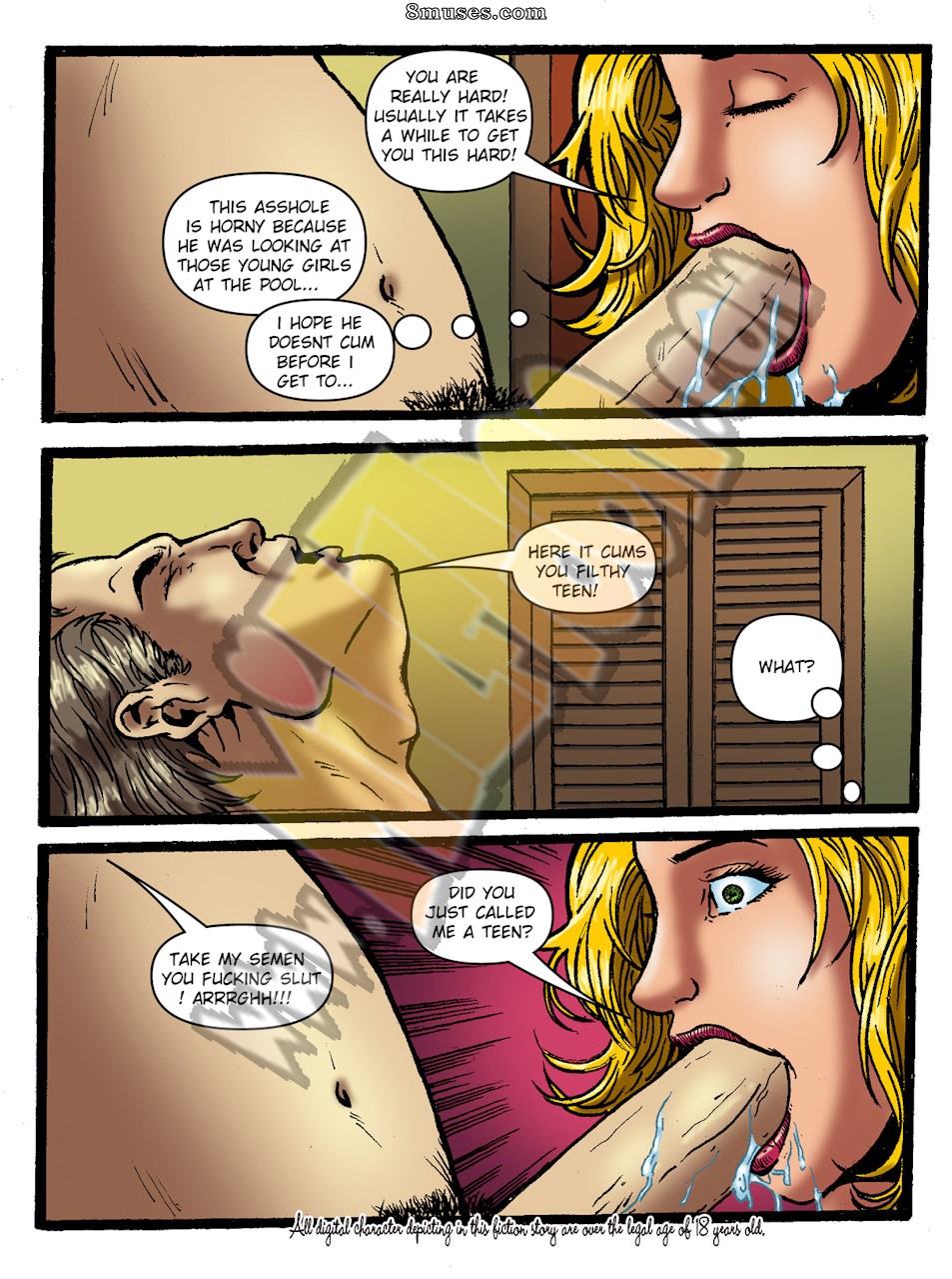 MilfToon Comics - Hotel 4-3 - Página 4