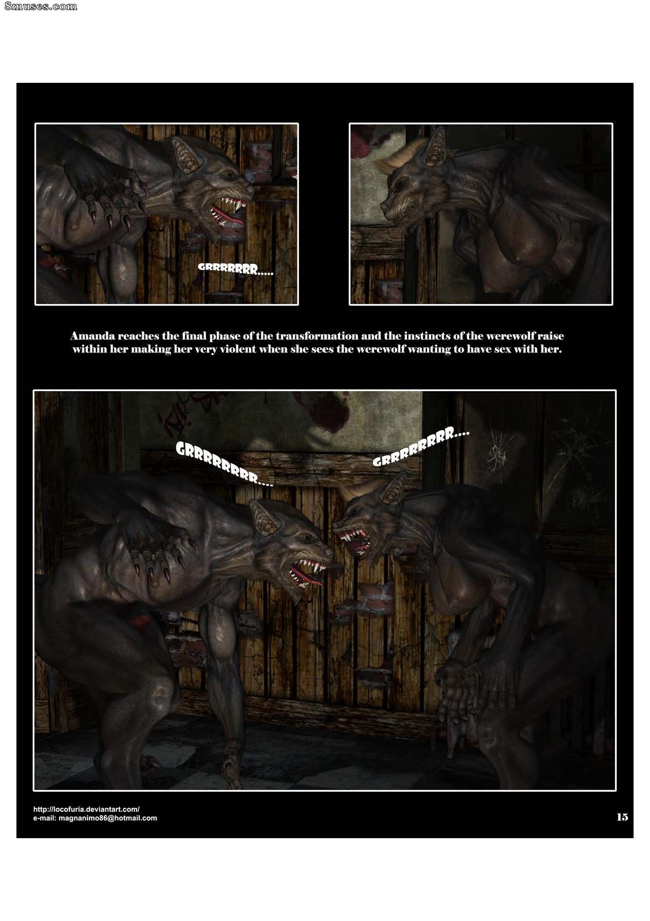 Locofuria Comics - Werewolf Fan - Old - Page 9